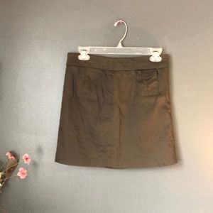 Old Navy Mini Skirt Olive Khaki Size 1